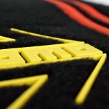 ALFOMBRA MOQUETA MOMO CARP.CAR SPORT BLK-RED -4PCS