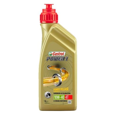 ACEITE CASTROL POWER 4T 10W40 1L