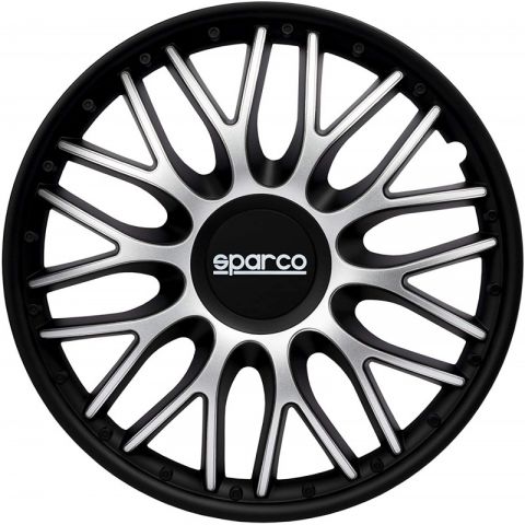 TAPACUBOS SPARCO ROMA BICOLOR SV/BK 15