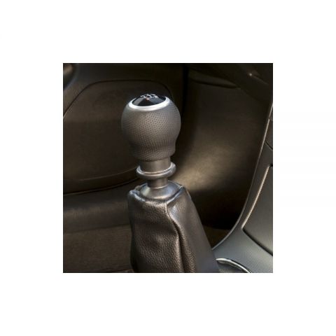 POMO OEM CORTO PIEL NEGRA GATILLO 27MM