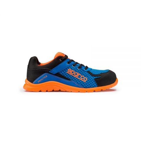 ZAPATILLAS SPARCO PRACTICE TALLA 44 AZUL/ORANGE 
