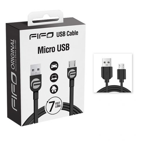 CABLE USB CON CONEXION TIPO MICRO LONG. 2M
