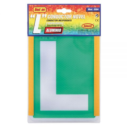 PLACA NOVEL HOMOLOGADA MATERIAL ALUMINIO