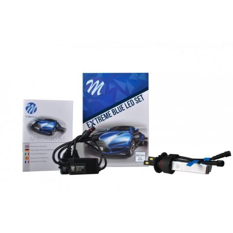 KIT BOMBILLAS LED MTECH CON TECNOLOGIA OSRAM H7