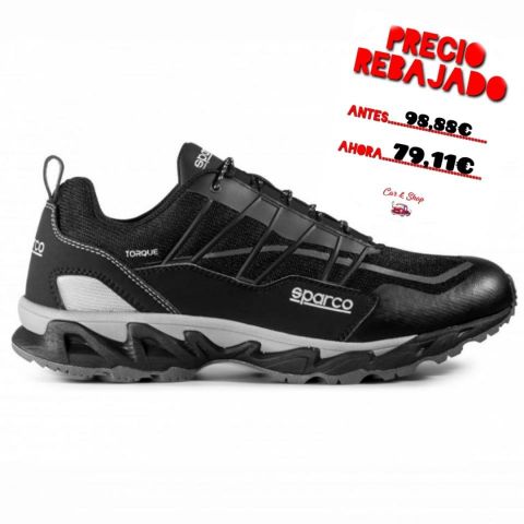 BOTINES SPARCO TORQUE PALMA TALLA 40 NEGRO