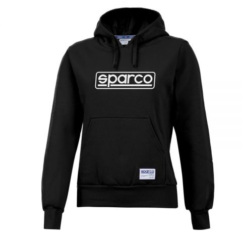 SUDADERA SPARCO LADY FRAME TALLA M NEGRO