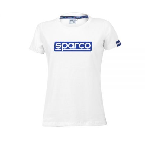 CAMISETA SPARCO LADY ORIGINAL TALLA L BLANCO