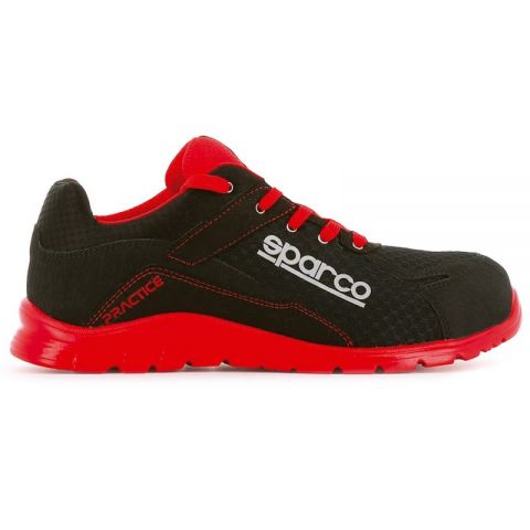 ZAPATILLAS PRACTICE JAQUES TALLA 43 NEGRO/ROJO 