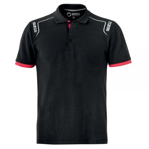 POLO SPARCO TECH STRETCH NEGRO TALLA XL