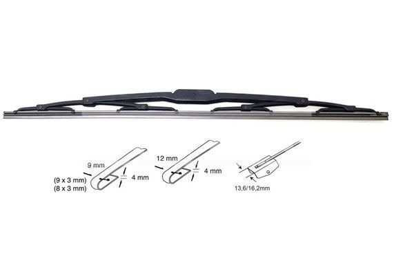 ESCOBILLA LIMPIAPARABRISAS INDUSTRIAL, CAMIÓN 55CM