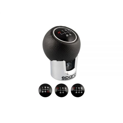 POMO SPARCO LAZIO CROMADO/NEGRO