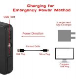 ARRANCADOR POWER JUMP BATERÍA CONNECT CAP 8.000AMP