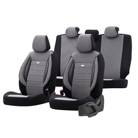 FUNDA COMPLETA UNIVERSAL SELECTED FIT SPORT GRI/NE