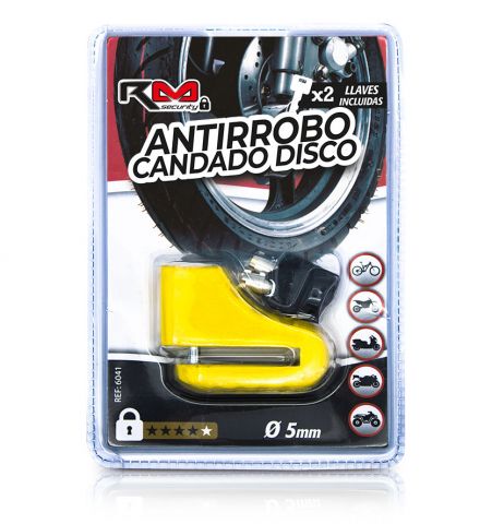 ANTIRROBO FRENO DISCO 5MM RM SECURITY