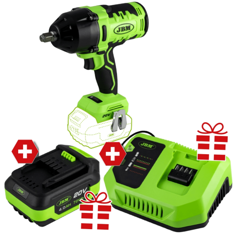 PROMOCIÓN LLAVE IMPACTO + BATERÍA + CARGADOR 