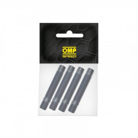 SET 4 ESPARRAGOS RUEDAS COCHE OMP M14X1.5 LAR 82MM