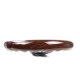 VOLANTE SEMIDESPLAZADO CLASSIC MADERA BRAZOS NEGRO