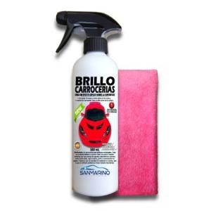 BRILLO CARROCERÍAS EFECTO ESPEJO + BAYETA 500ML