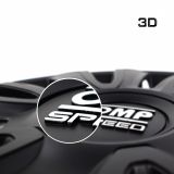 SET 4 TAPACUBOS OMP SPEED MOD. AVALON NEGRO 13