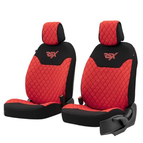 FUNDAS DELANTERAS UNIVERSALES RSX SPORT COLOR ROJO