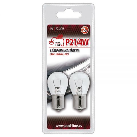 LÁMPARA BLISTER 2 STOP 12V 21/4W Baz15d