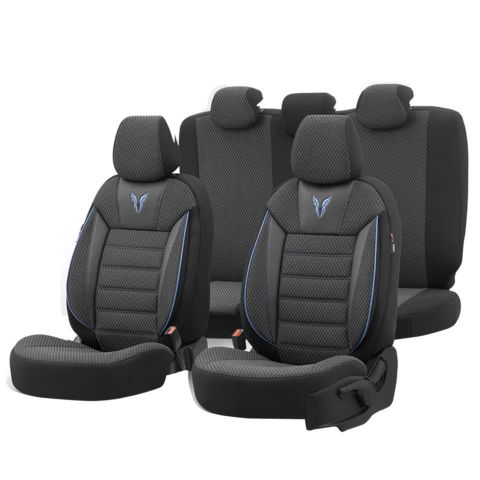 FUNDA COMPLETA UNIVERSAL TORO DESIGN COLOR NEG/AZU