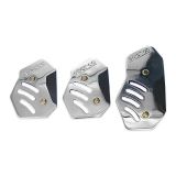 PEDALES SPARCO CARBÓN/CROMADA 3PCS.