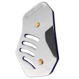 PEDALES SPARCO CARBÓN/CROMADA 3PCS.