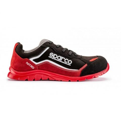 ZAPATILLAS SPARCO NITRO MARCUS T-40 ROJ/NEG S3 SRC