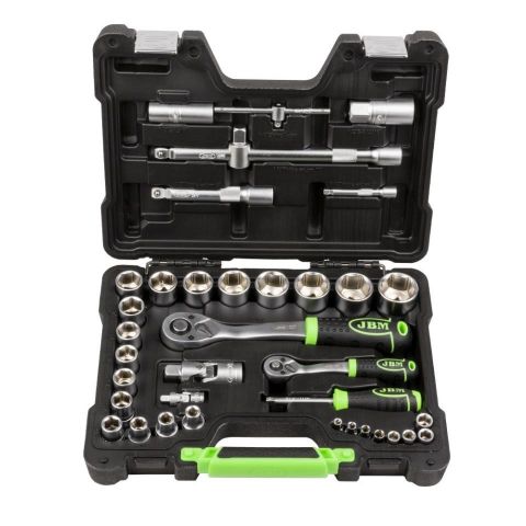 ESTUCHE DE HERRAMIENTAS DE 37 PIEZAS EN PULGADA