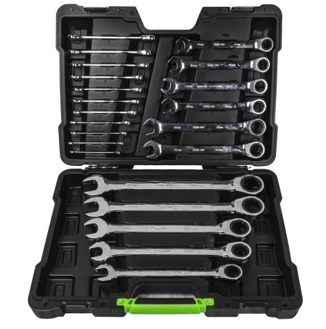 SET DE 22 LLAVES COMBINADAS CON TRINQUETE