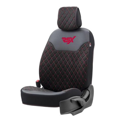 FUNDA DELANTERA POLIPIEL UNIVERSAL RSX DIAMOND N/R