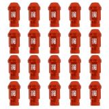 SET TUERCAS ALUMINIO OMP 7075 L40MM M12X1.5 NARANJ