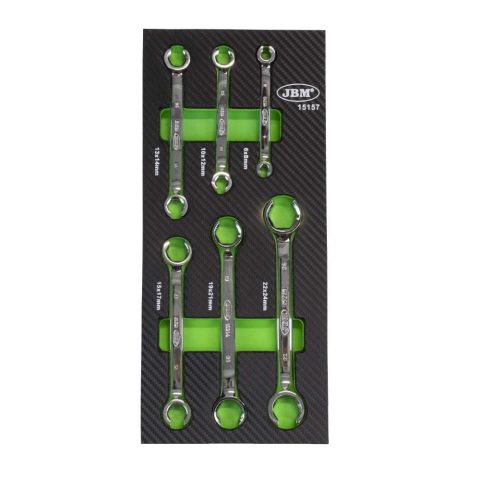 MÓDULO EVA CARBONO DE 6 LLAVES DE TUERCA ABOCINADA