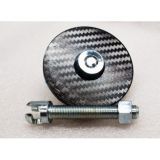 KIT CIERRE CAPOT LLAVE NEGRO/PLATA CARBONO