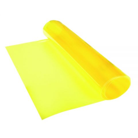 PLASTIC TINTED FILM AMARILLO 1 PIECE 30 X 100CM.