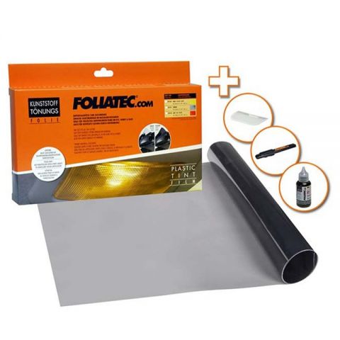 PLASTIC TINTED FILM SMOKE 1 PIECE 30 X 100 CM.