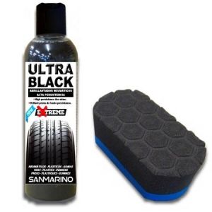 ABRILLANTADOR NEUMÁTICOS Y PLÁSTICOS ULTRA BLACK 
