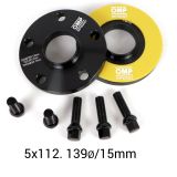 JUEGO DE SEPARADORES OMP 15MM 5X112 57.1 M14X1.5