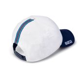GORRA BLANCA SPARCO LOGO MARTINI-R