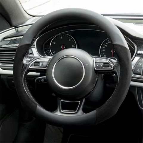 FUNDA VOLANTE ORIGEN PIEL/ALCANTARA