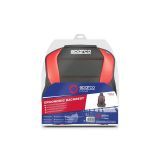 RESPALDO SPARCO NEGRO/ROJO CS6