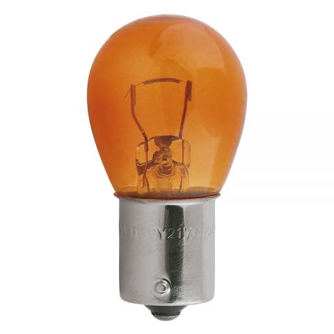 STOP 12V 21W 1P BAU15-S AMBAR FILAMENTO ESPECIAL