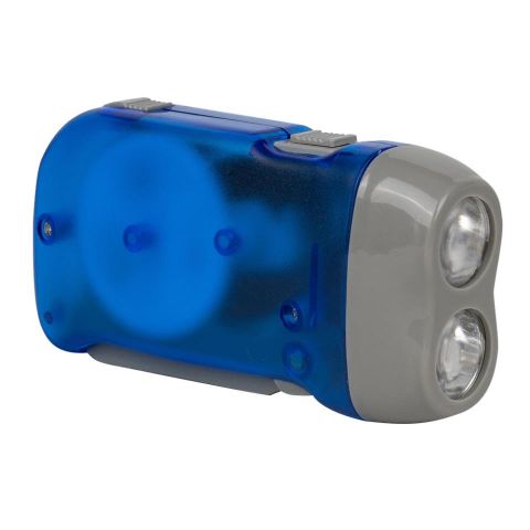 LINTERNA DE DINAMO DE 2 LEDS