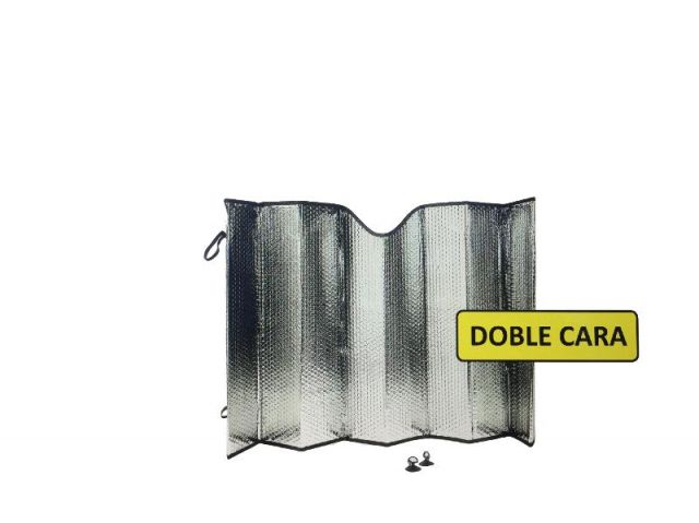 PARASOL DE DOBLE BURBUJA ALUMINIO 90x150CM