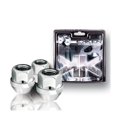 KIT 4 TUERCAS 12X1.25 LLV21 L 27