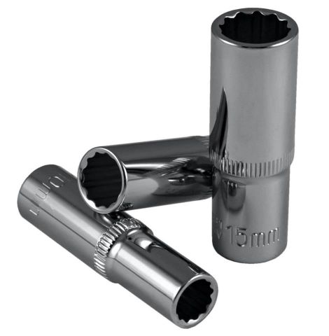 VASO 12 CANTOS DE 65MM LARGO, 3/8