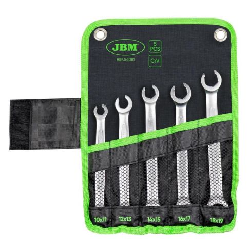 KIT LLAVE HEXAGONAL CON BOCA ABIERTA DE 6 CANTOS