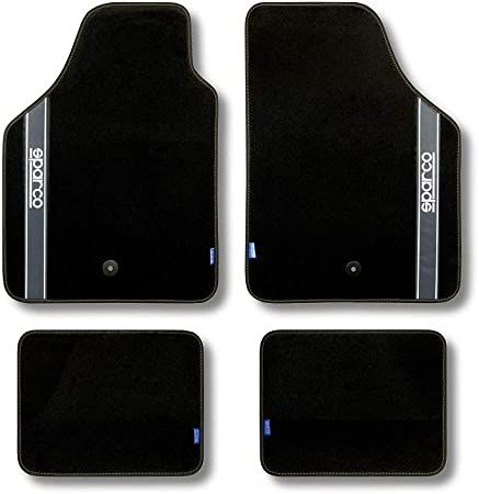 SET ALFOMBRAS MOQUETA SPARCO NEW STRADA B GRIS