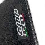 JGO DE ALFOMBRAS MOQUETA OMP COLOR NEGRO ITALIA